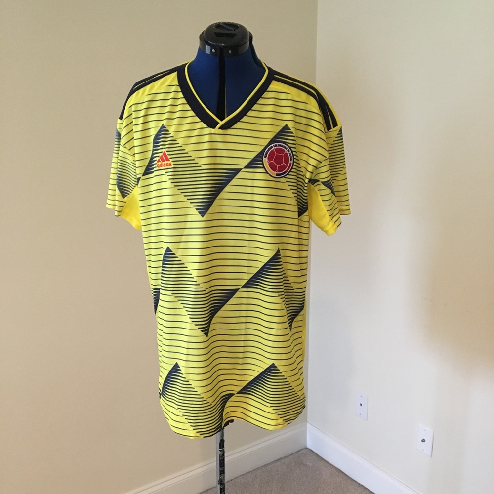 Adidas Soccer Jersey Columbia Federation of Futbol
